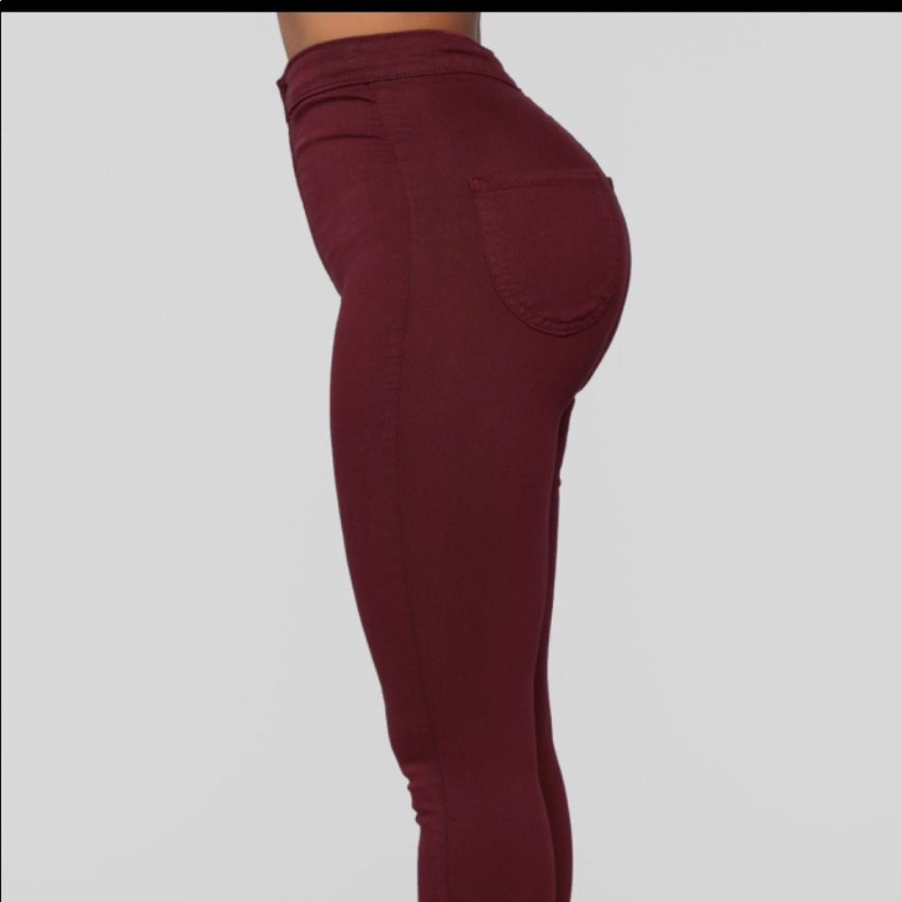 Super high waisted skinny jeans